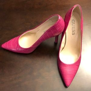 Guess Hot Pink Pumps